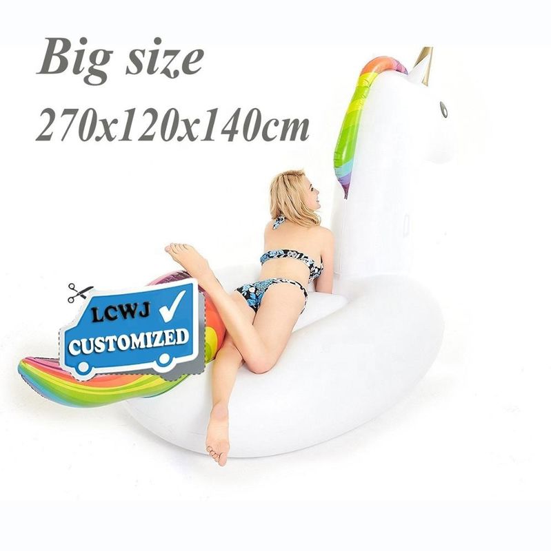 China Factory Direct Sale Lake Water Large Candy Inflatable Unicorn Beach float