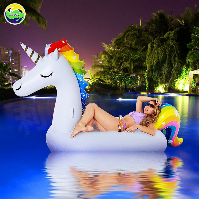 China Factory Direct Sale Lake Water Large Candy Inflatable Unicorn Beach float