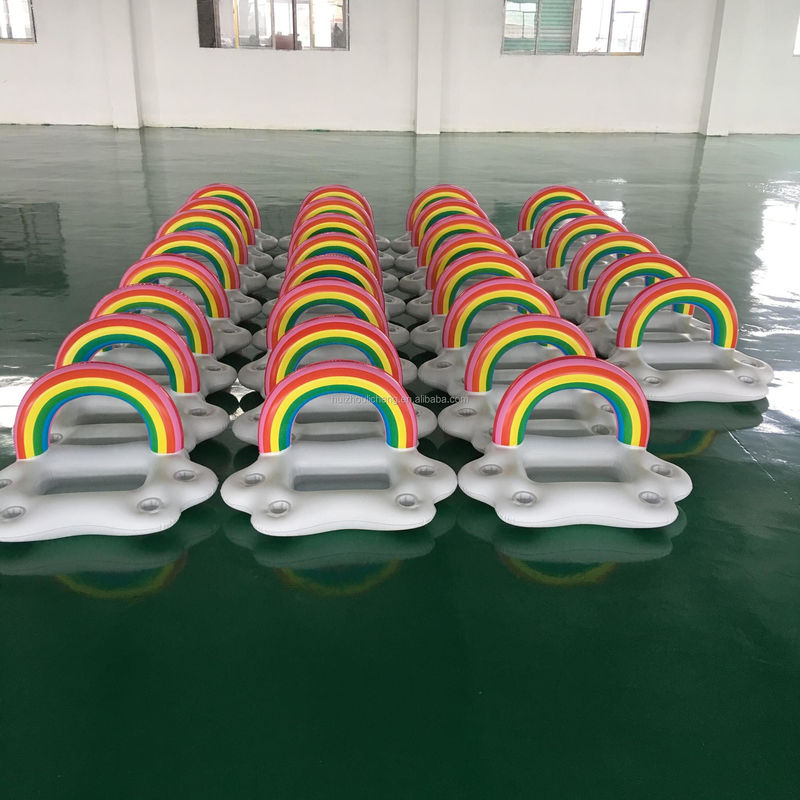 0.54kgs Cloud Shaped Swimming Pool Float Party Floating Drink Holder For Pool