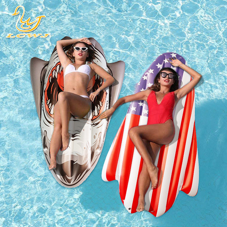 0.25mm Inflatable Floating Drink Holder Portable Air Inflatable Surf Board Custom Shaped