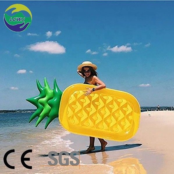 LC Factory Best Price PVC Inflatable Float Pool Float Pineapple Water Toys For Adults