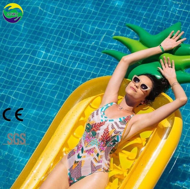 LC Factory Best Price PVC Inflatable Float Pool Float Pineapple Water Toys For Adults