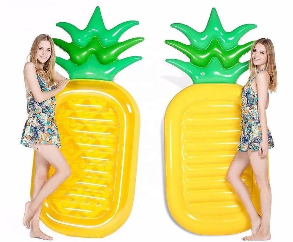 LC Factory Best Price PVC Inflatable Float Pool Float Pineapple Water Toys For Adults