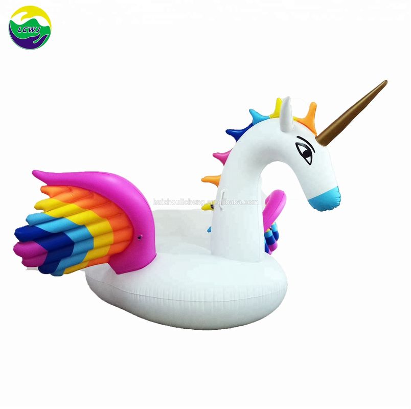 Ride On Inflatable Giant Unicorn Float 280 X 230 X 135cm Inflatable Beach Floats Floatie