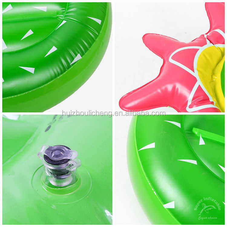 Family Fun Cactus Pool Float Non Phthalate PVC Summer Party Float For Lake