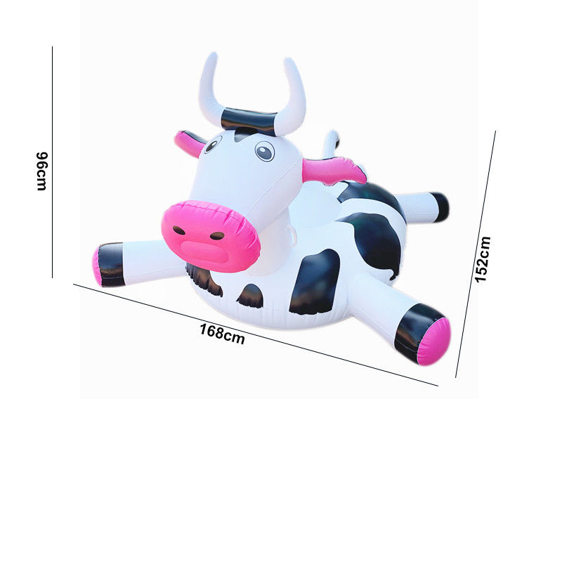 190 X 190 X 130cm Inflatable Pool Float Animal Shape Pool Float Chair Island Raft