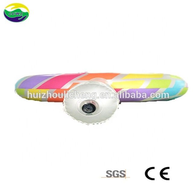 0.3mm Multi Color Large Pool Floats Inflatable Lollipop Pool Float 220 X 150cm