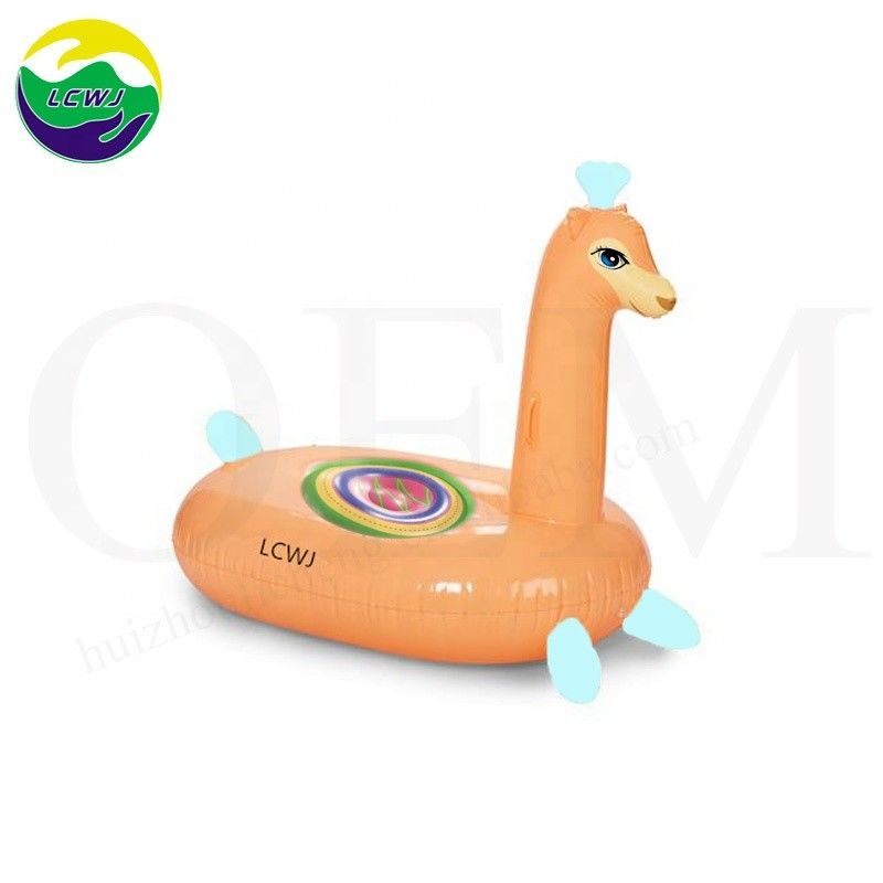 Holiday Outdoor Decoration Blow Up Pool Toys Alpaca Inflatable Floating Island