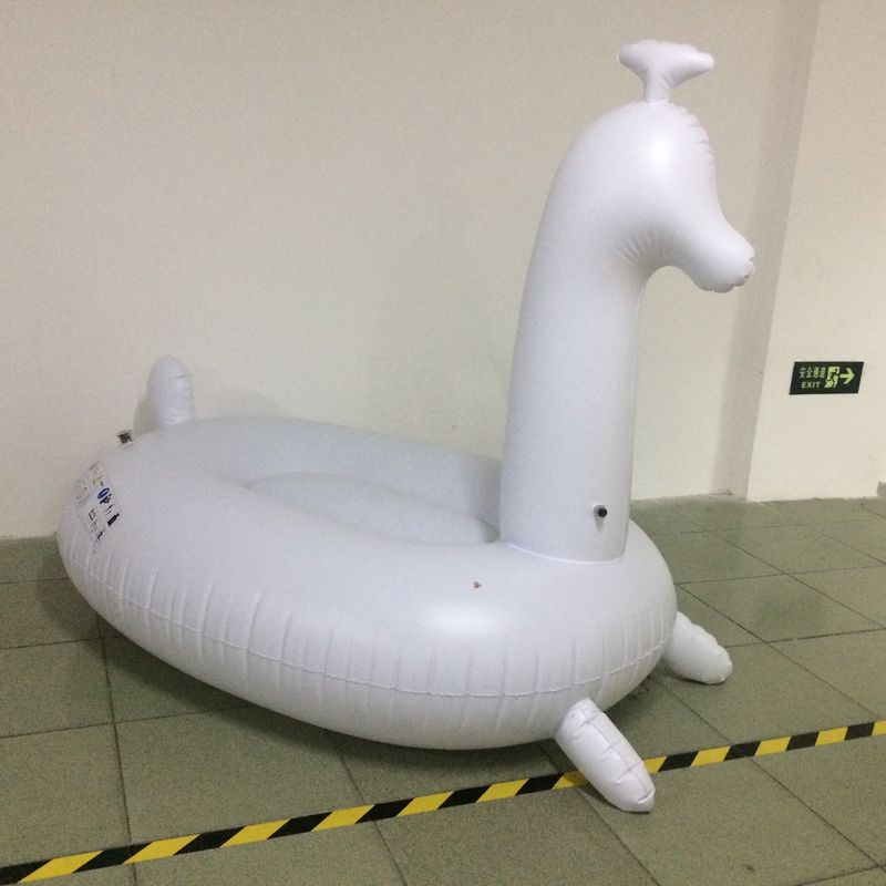 Holiday Outdoor Decoration Blow Up Pool Toys Alpaca Inflatable Floating Island