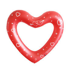 1.5M Water Float Childs Inflatable Ring Love Heart Pool Pool Float For Adult