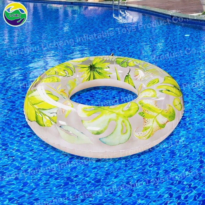 PVC 150KG Inflatable Swimming Ring Float Instagram Style Blow Up Ring Pool