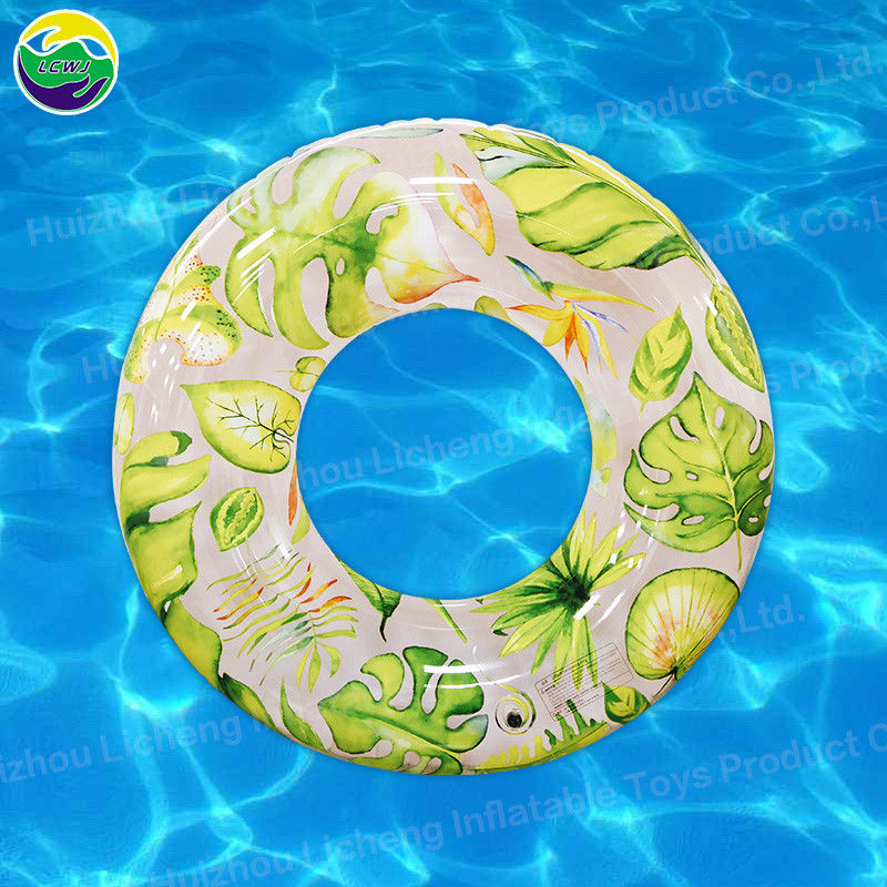 PVC 150KG Inflatable Swimming Ring Float Instagram Style Blow Up Ring Pool