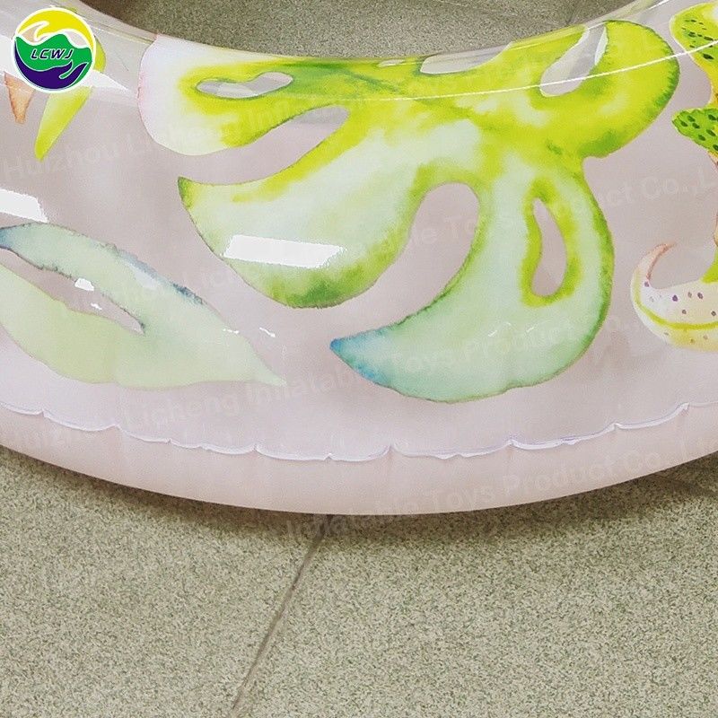 PVC 150KG Inflatable Swimming Ring Float Instagram Style Blow Up Ring Pool