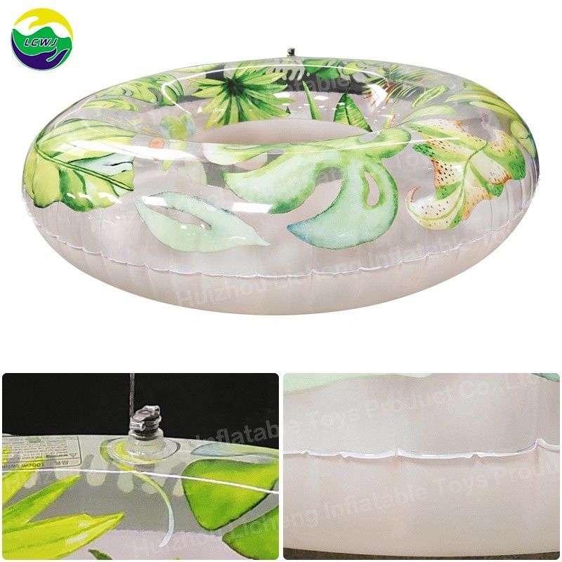 PVC 150KG Inflatable Swimming Ring Float Instagram Style Blow Up Ring Pool