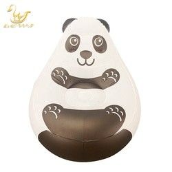 LC Chimpanzee Animal Design Inflatable Collapsible Lounge Blow up Couch Chair Sofa with Remote Control Light