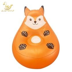 LC Chimpanzee Animal Design Inflatable Collapsible Lounge Blow up Couch Chair Sofa with Remote Control Light