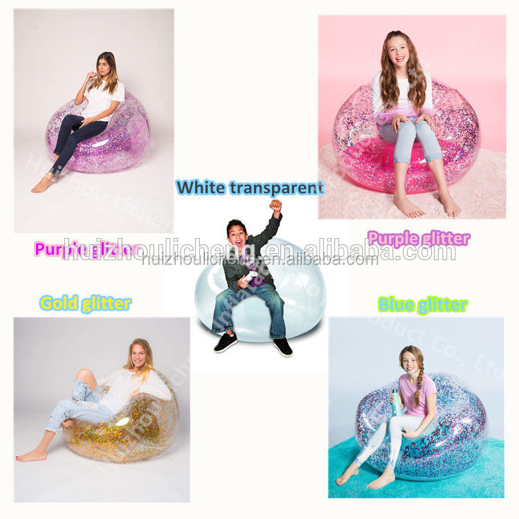 Beach Portable Inflatable Furniture Inflatable Camping Chair Couch 68 X 63 X 48CM