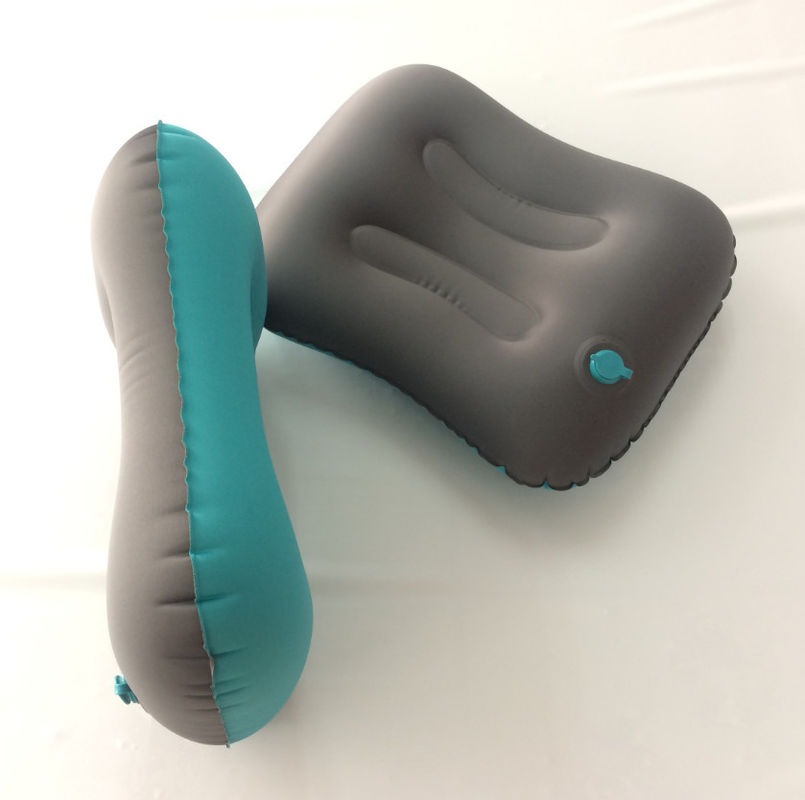 47cm TPU Inflatable Outdoor Furniture Blow Up Travel Pillow For Neck Rest