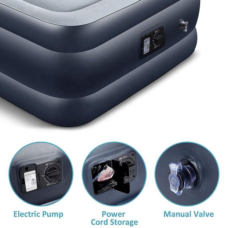 Indoor Outdoor Inflatable Blow Up Furniture Twin Size Air Mattress 1.9M 2M
