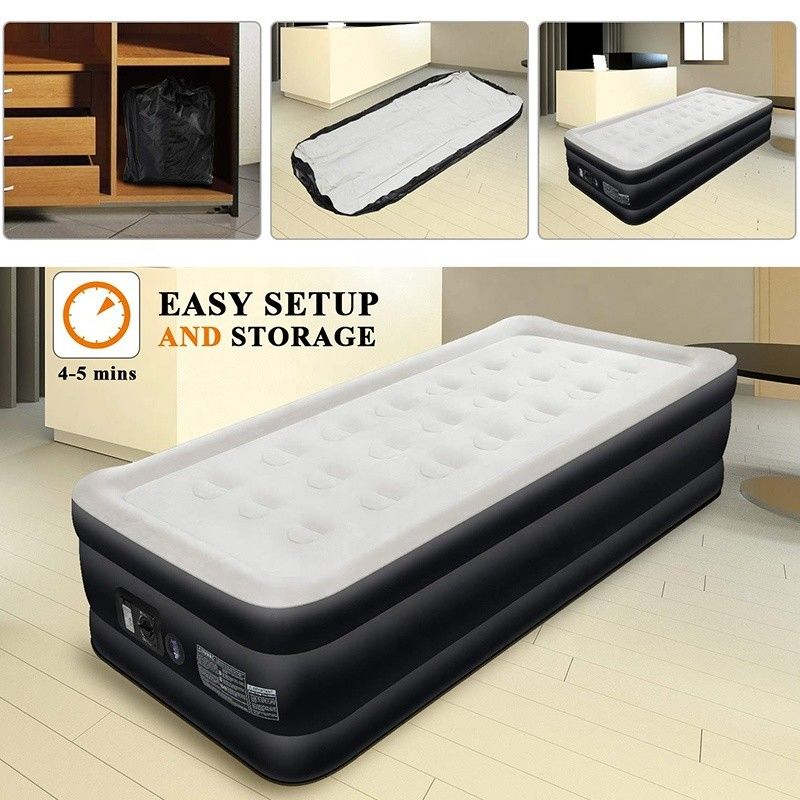 Indoor Outdoor Inflatable Blow Up Furniture Twin Size Air Mattress 1.9M 2M