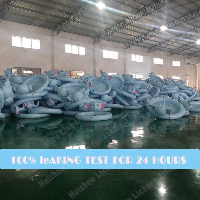 LC Animal Elephant Splash Ground Floor Pool Inflatable Spray Pool Inflatable Pool with Spray