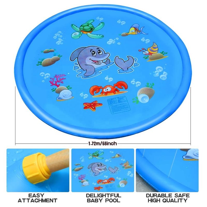 LC Air Sprinkler Pad Splash Play Mat 59