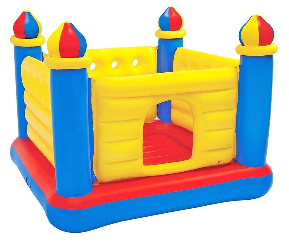 Colorful 3 Year Kid Outdoor Inflatable Toy Inflatable Castle Bouncer 69in Jump O Lene Kids Ball