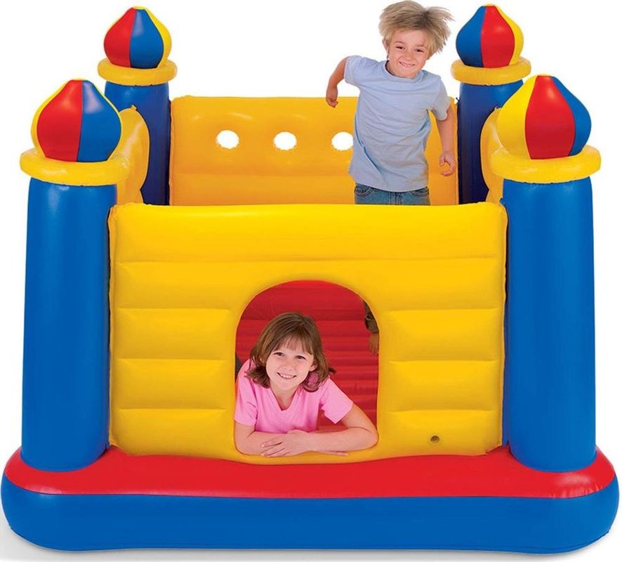 Colorful 3 Year Kid Outdoor Inflatable Toy Inflatable Castle Bouncer 69in Jump O Lene Kids Ball
