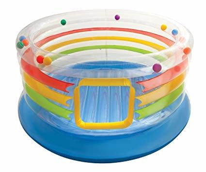 Colorful 3 Year Kid Outdoor Inflatable Toy Inflatable Castle Bouncer 69in Jump O Lene Kids Ball