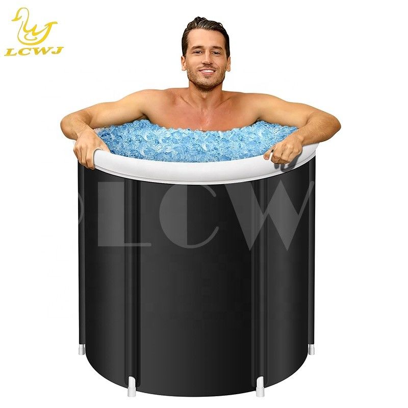 90 X 75cm Blow Up Swimming Pool Customized Portable Ice Bath 0.234mm