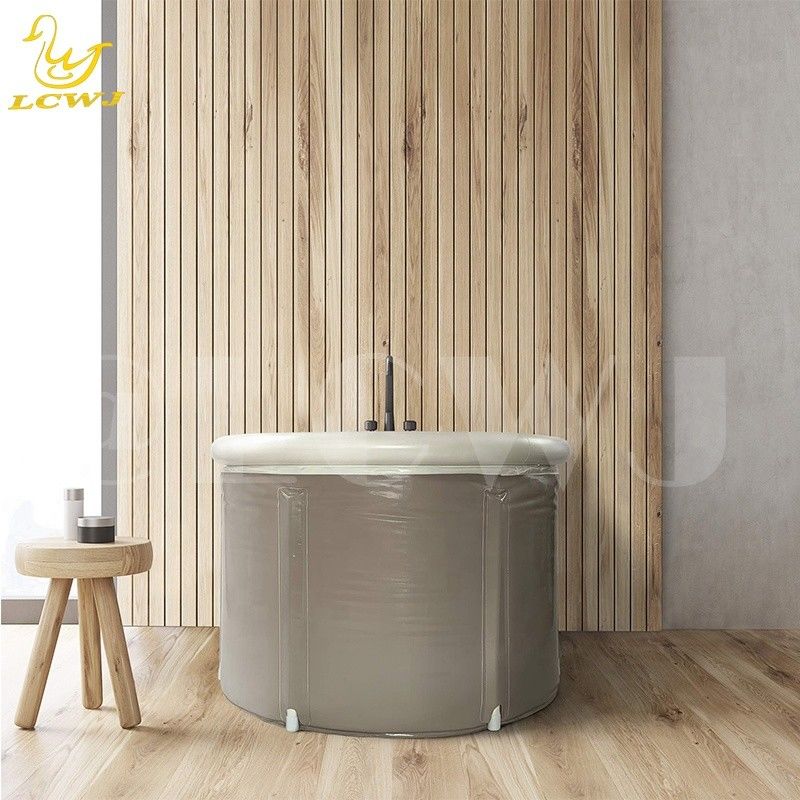 90 X 75cm Blow Up Swimming Pool Customized Portable Ice Bath 0.234mm