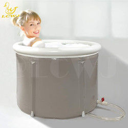 90 X 75cm Blow Up Swimming Pool Customized Portable Ice Bath 0.234mm