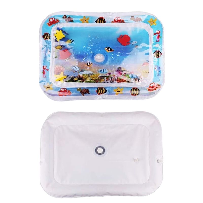 Tummy Time 66 X 50cm Infant Pool Toys Infantile Unisex Inflatable Water Play Mat