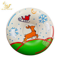 Unicorn Donut Dinosaur Sled Blow Up Sport Heavy Duty Sled Snow Tube