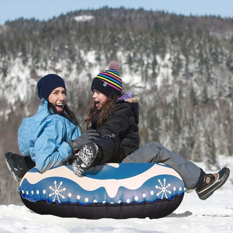 Adult Snow Inflatable Snow Toys Inflatable Sledding Tube Air Snow Sled 0.58mm 0.38mm