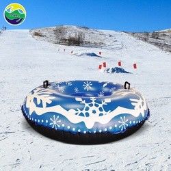 Heavy Duty Sleigh Adult Snow Tubes Snow Air Tube Winter Fun Toys For Kids