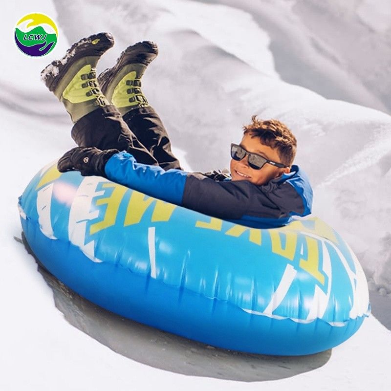 UFO Space Inflatable Snow Toys Towable Inflatable Tube For Sledding Winter Toys 47in