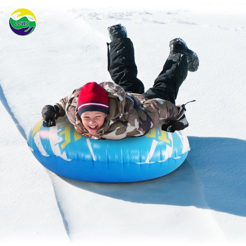 UFO Space Inflatable Snow Toys Towable Inflatable Tube For Sledding Winter Toys 47in