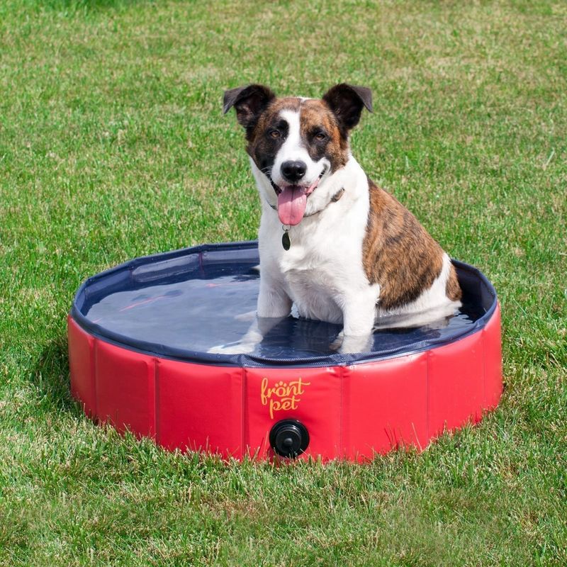 Cleaning Tool 120cm Portable Dog Bath Tub For Home Foldable Pet Swimming Pool