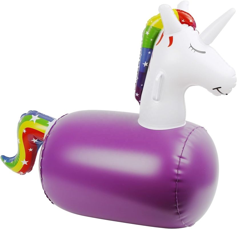 Unicorn And Dino Hopping Toys Inflatable Ride On Bouncer Hopper Horse For Performance
